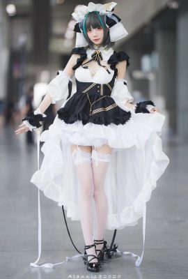 Azur Lane Cheshire@五鬼百鬼 (Photography: @alan 鲚少) (Kugou Mushroom·Firefly Animation Music Carnival) (9P)