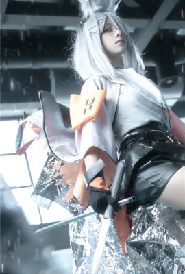 Arknights Frost Star @蜋儿rikushi- (Photography: @leaderShadow) (Kugou Mushroom·Firefly Animation Music Carnival) (9P)