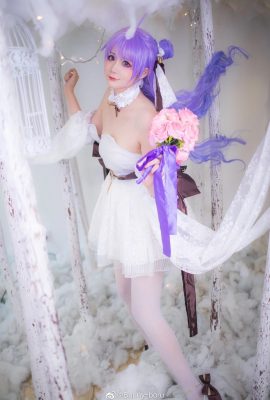 Azur Lane Unicorn Wedding Dress Dream Pure White Vow @Bunny-boru (9P)