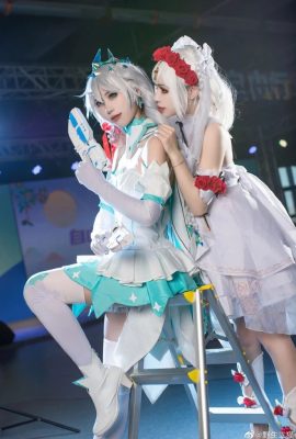 Honkai Impact 3 Kiana: @风东东w, Theresa: @野二猫(9P)