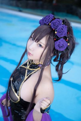 Shooting Star's (Saku) Memories ng summer Murasaki Shikibu FGO (Cosplay)