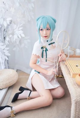 Hatsune Miku “Shaohua” cheongsam @Xuance mahilig kumain ng carrots (9P)