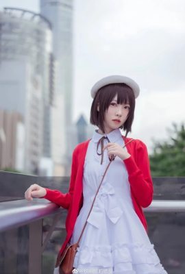 Paano bumuo ng isang passerby heroine na si Kato Megumi@Makise Hongliqichu (9P)