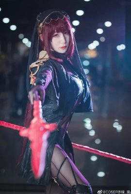 Fate/Grand Order Scathach @COSER Red Eyes_Bacteria (9P)