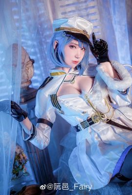 “Azur Lane” SSR Chapayev Sexy Cosplay (CN: Ruan Yi_FAIRY) (9P)