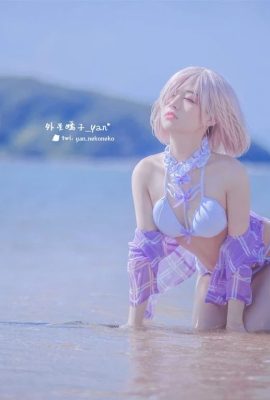 Fate Mashu wet swimsuit cos beautiful picture (CN: Alien Yanzi_Yan) (9P)