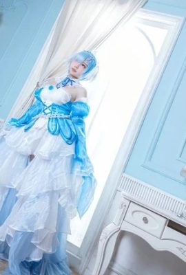 “Re: Life in a Different World from Zero” Rem Crystal Dress ver.cos magagandang larawan (CN: Nekota Seinai) (8P)