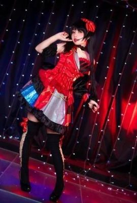 “Date A Live” Ang kasuotan ng pagkanta ni Tokisaki Kurumi na Cosplay (CN: Nekota Seinai) (8P)