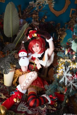 LoveLive! Nishikino Maki Christmas@Lingcao mua (9P)