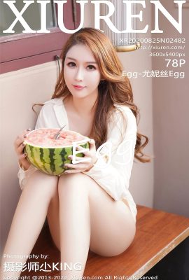 (Xiuren Show Network Series) 2020.08.25 Vol.2482 Egg-Eunice Egg buong bersyon na walang watermark na larawan (79P)