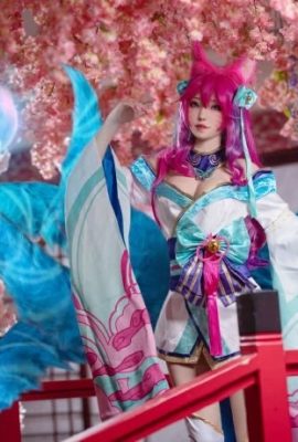 League of Legends Soul Lotus Ahri @Soul Sound_One Flower and One Sword (9P)