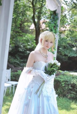 Xia Ningning-FATE GRAND ORDER COS ang kasal ni Yujie SABER