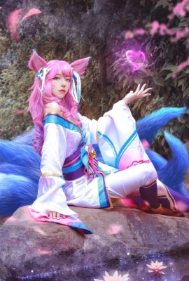 League of Legends Ahri Soul Lotus@Lazy Cancer Late Stage_Mao Mata-chan (9P)