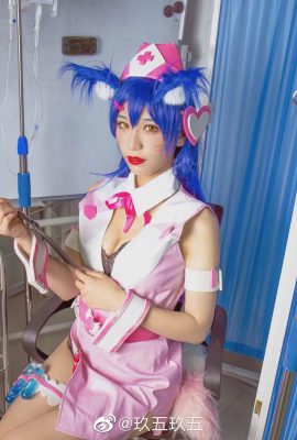 League of Legends Ahri na nagmamalasakit na nars @雪野ya (Photography: @九五九五) (9P)