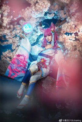 League of Legends Ahri Soul Lotus@Magical Girl Shaking (10P)