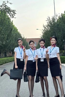 Ang ganda ng stewardess