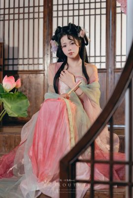 Coser@ Sticky Dumpling Rabbit – Mag-subscribe sa “Drunk by the Lotus Pond” sa Agosto at Dream in the Garden (49P)