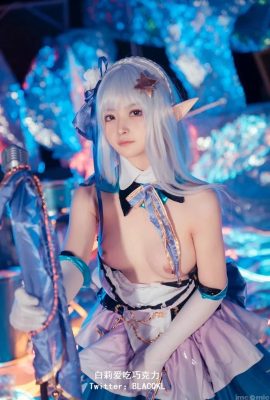 Blackqkl (白丽爱chocolate) cosplay Emilia – ReZero (62P)