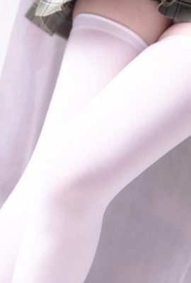 Mianbingxianer white silk pure leg welfare (44P)