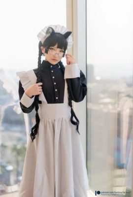 (Taiwan COSER: Xiaoding Ding) Komachi Taiwan Cosplayer Cat Maid Erotic Image (33P)