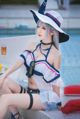 Mi Yin Yin ww Arknights Skadi swimsuit