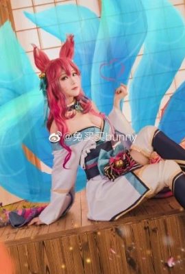 League of Legends Ahri Soul Lotus Skin@Rabbitbuybunny (9P)