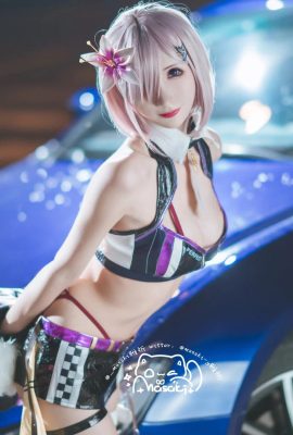 FGO Mashu Kyrielite racing girl @_masaki Yaqi (9P)