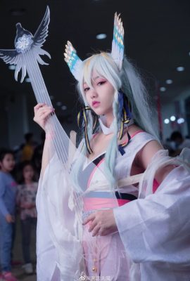 Onmyoji Kinnara CN: Qingzhu (Larawan: @流云天魔) (9P)