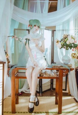 Hatsune Miku cheongsam Shaohua ver, elegante at kaakit-akit na temperament coser Yiyi (15P)