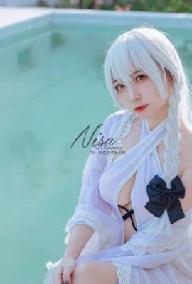 Azur Lane Hermione swimsuit dahil purong puti masayang holiday cn Erzuo (9P)