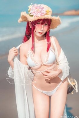 Azur Lane Xukufu swimsuit cos cn lost figure QUQ (12P)