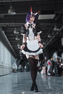 FGO Shuten Douji Fan Maid@Want all sugar, alisin ang yelo at magdagdag ng crispy pops (Photography: @大夫_Photography) (9P)