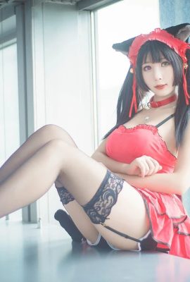 (Sinagang itim na kanin (maliit na malutong na sarsa)) Tokisaki Kurumi Nekomimi Underwear