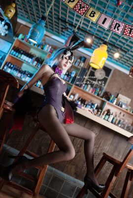 (Malaking peras na 1.8 metro) Black Jung Bunny Girl (11P)