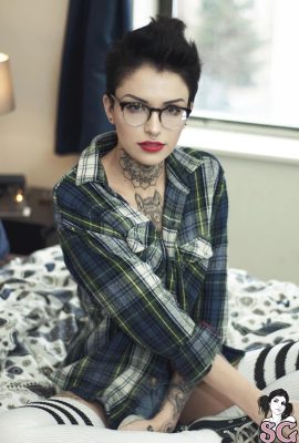 (Suicide Girls)Mar 19, 2015 – Leighraven Talk Nerdy to Me(50P)