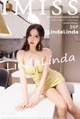 (IMISS Aimi Society) 2022.01.04 Vol.649 LindaLinda buong bersyon na walang watermark na larawan (36P)