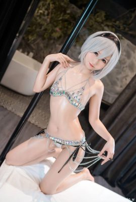 (Online Collection Series) Welfare Princess Kuuko W “2B Bikini” VIP Welfare Post (43P)