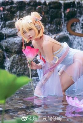 Granblue Fantasy Angela cos Waterside Goddess cn is she a bear (9P)